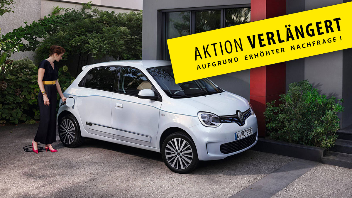 AKTION: Renault TWINGO electric ZEN für nur 14.189,- EUR*